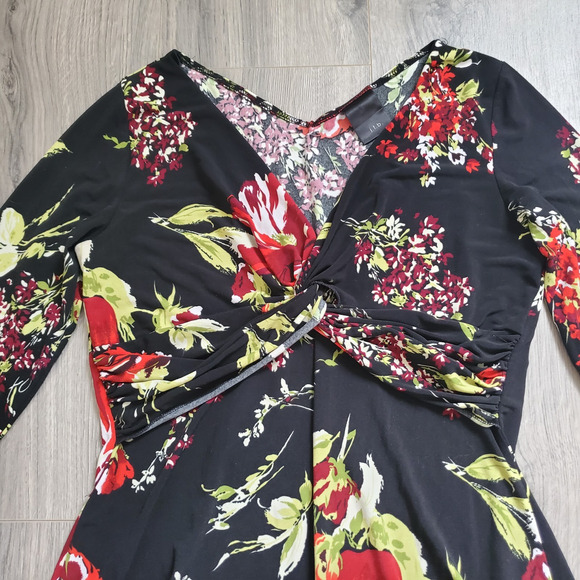 Y2K Babydoll Top Medium Vampire Goth Whimsigoth Fairy Black 3/4 Sleeve Whimsy - Picture 3 of 9